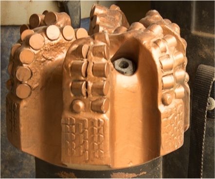 PDC drill bit with double row cutters